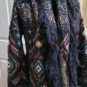 Rock & Roll denim sweater cardigan